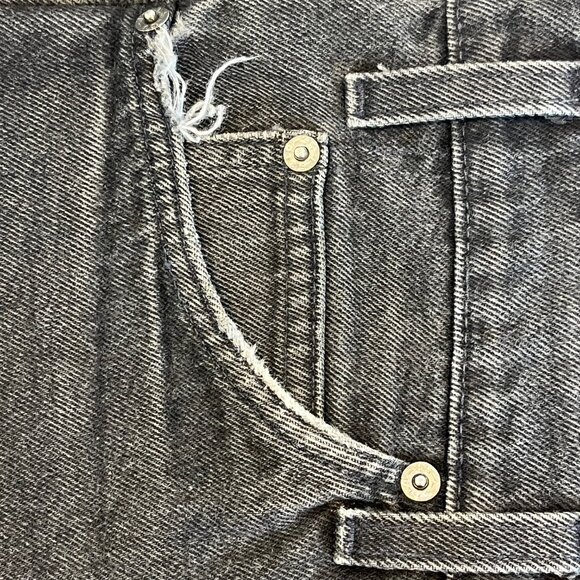 RARE VINTAGE LEVI'S DENIN JEAN 1996 505 REGULAR FIT STRAIGHT LEG W36 L36 - Picture 8 of 16